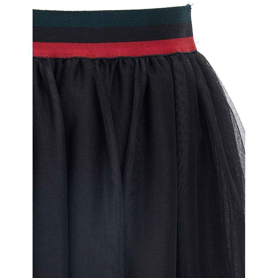 Long Tie Dye Tulle Skirt