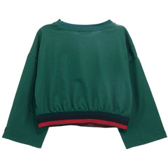 Cropped Jersey T-Shirt