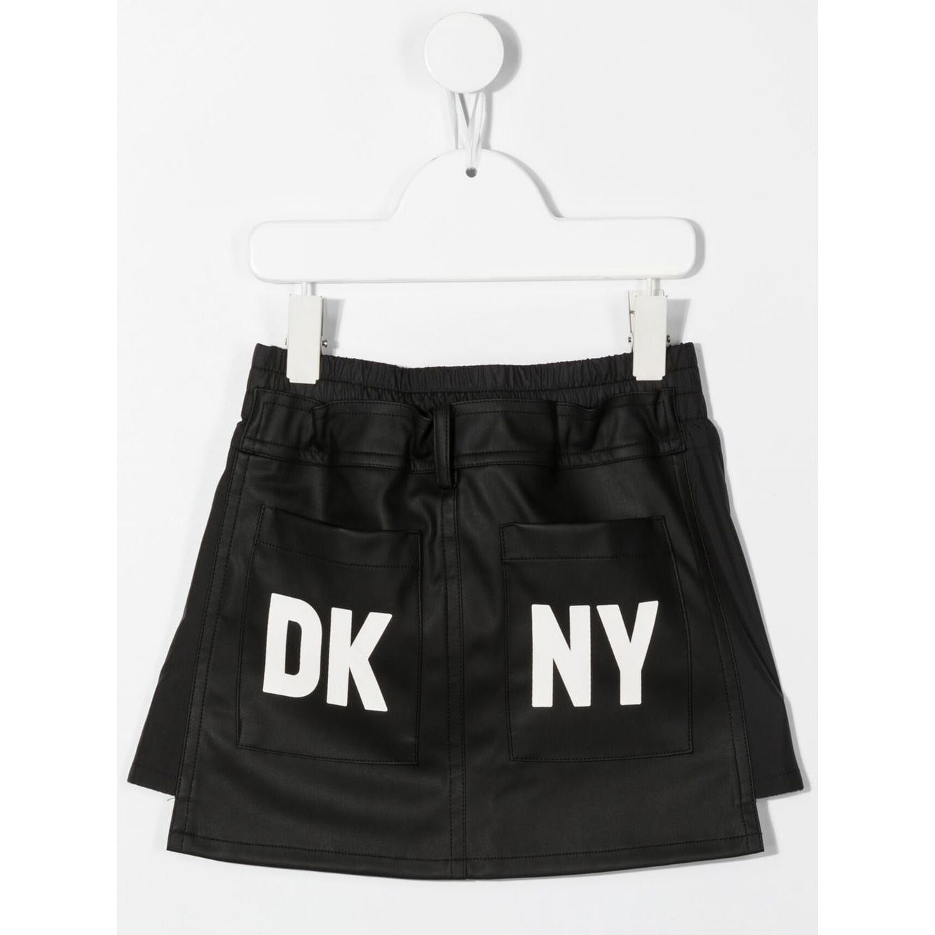 LAYERED LOGO PRINT SKIRT