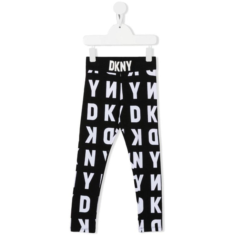 LOGO PRINT ALL-OVER LEGGINGS