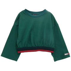 Cropped Jersey T-Shirt