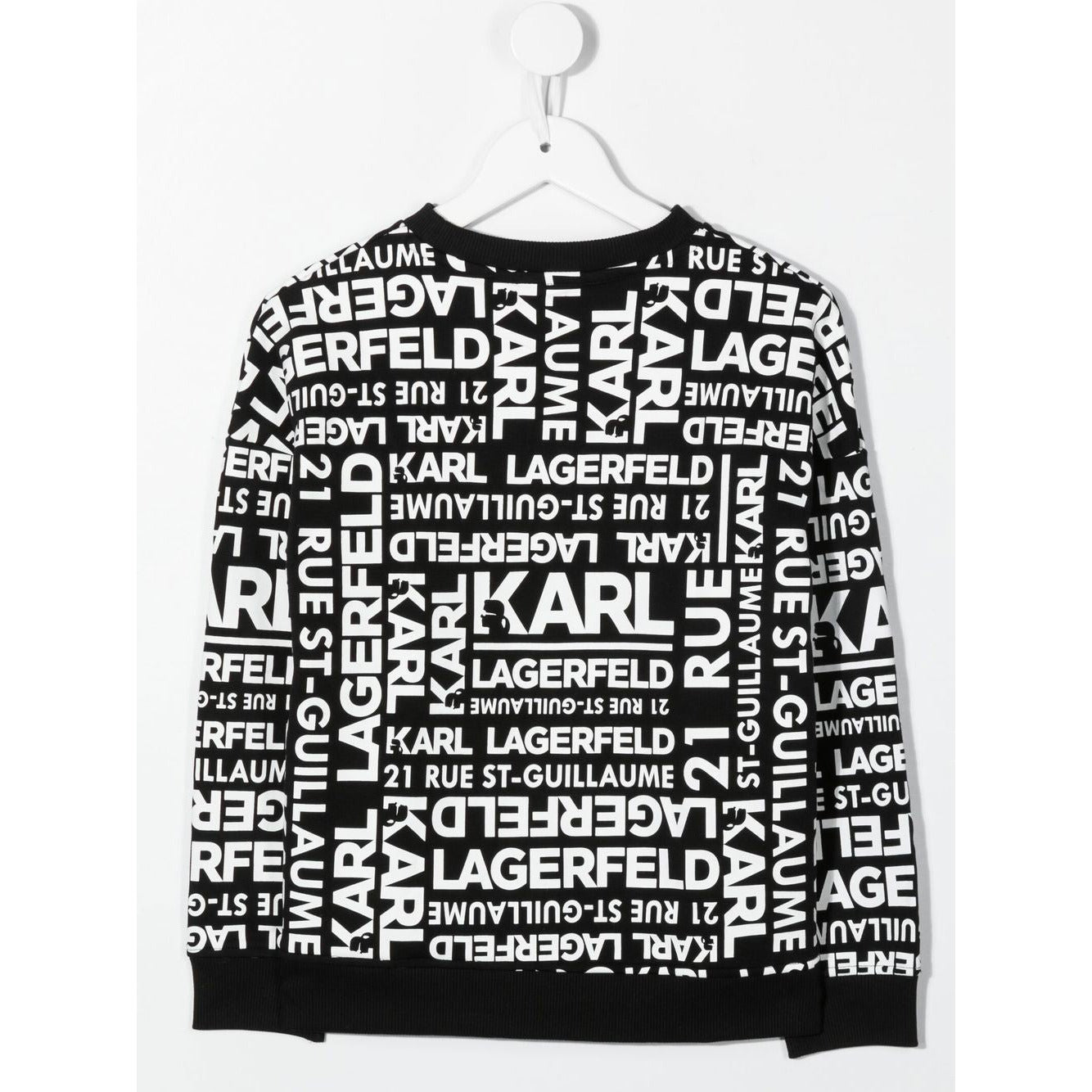 LOGO ALL-OVER PRINT SWEATER