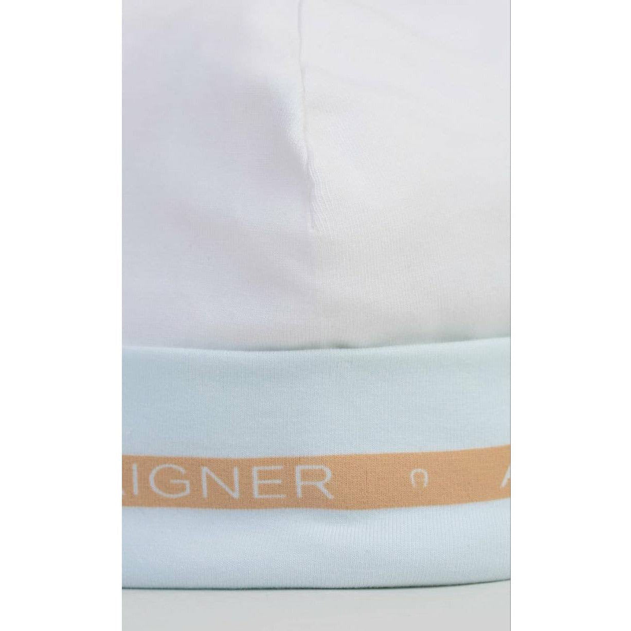 Logo Stripe Cotton Overall Set