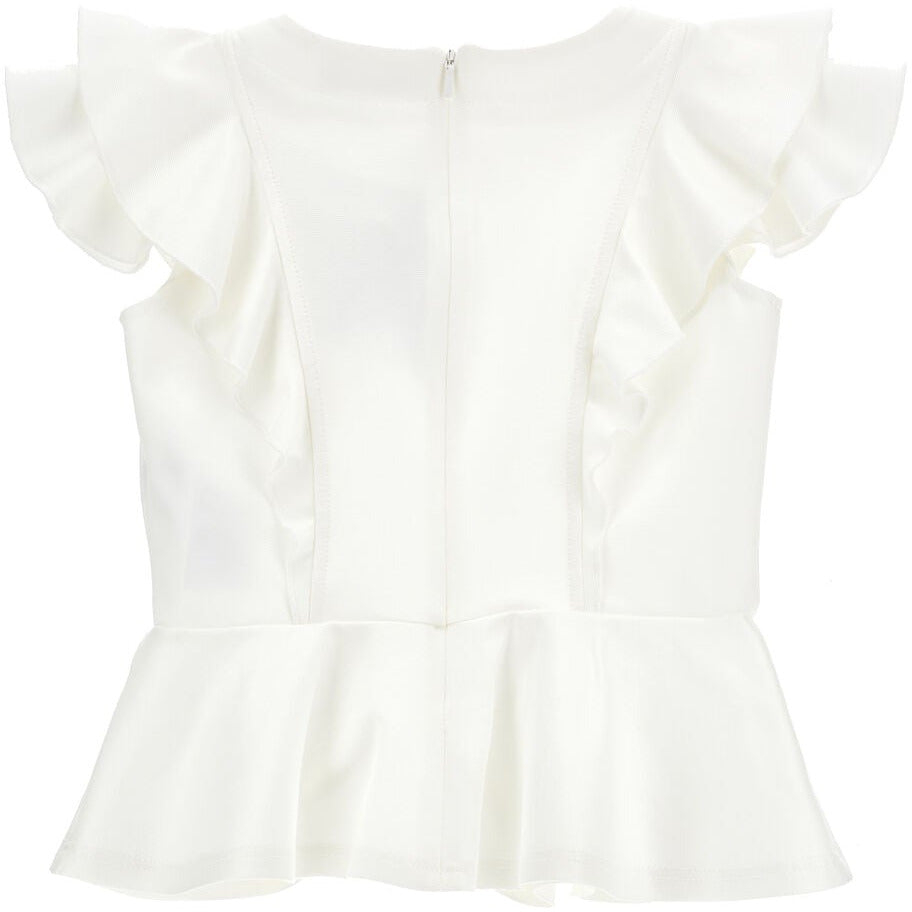 Top With Applique Rose