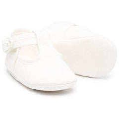 COTTON LINEN BLEND CRIB SHOES