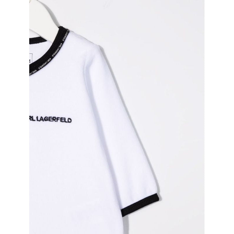 KARL LAGERFELD EMBROIDED OVERALL SET